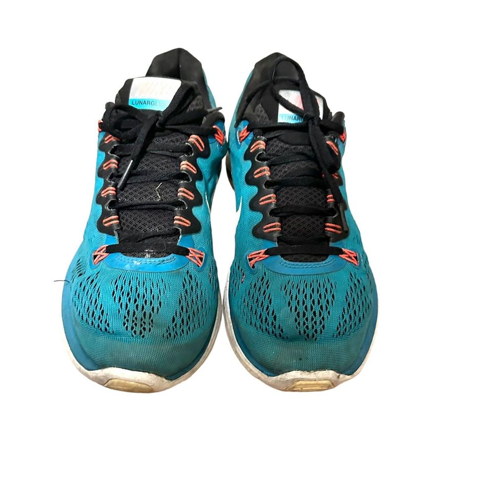 Nike Lunar Glide+5 Tropical Teal /Black /Atomic 599395-310 US 10 Sneakers Shoes